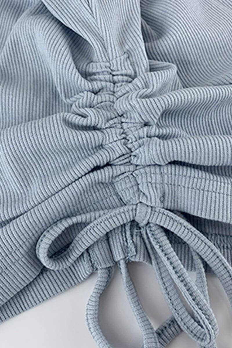 CWTTK0501_GATHERED RIBBED DRAWSTRING CROPPED TANK TOP