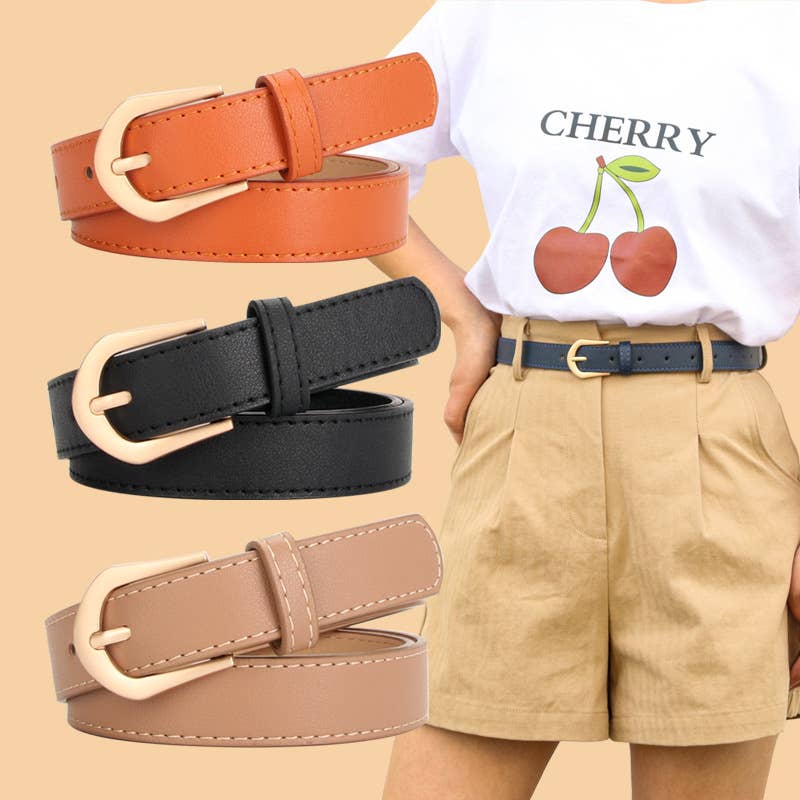 High-end fashionable versatile and simple belt