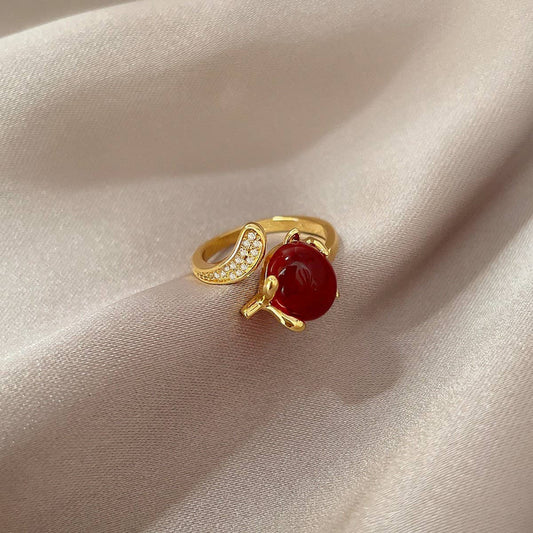 FASHIONABLE, SIMPLE AND VERSATILE ADJUSTABLE RING