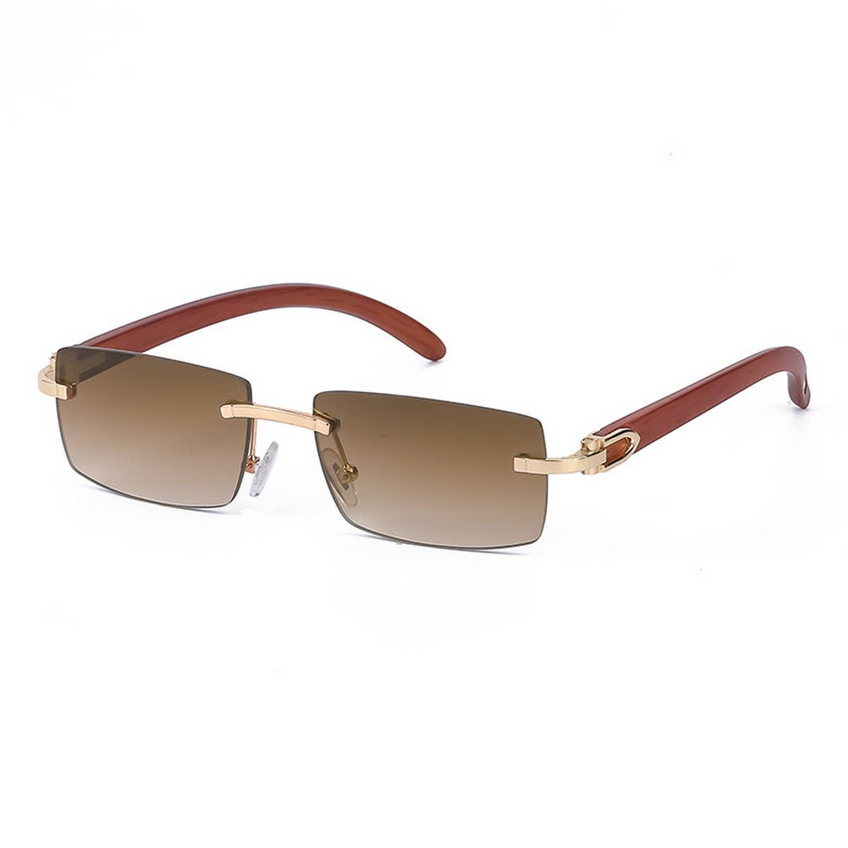 OCEAN FLAKE DIAMOND CUT FRAMELESS SUNGLASSES_CWASG0589