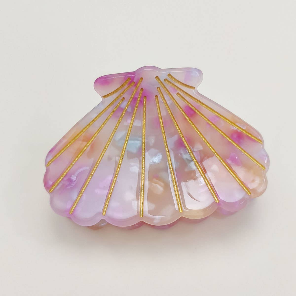 2" Small Shell Hair Claw Clip for Back Hair_CWAHA0653