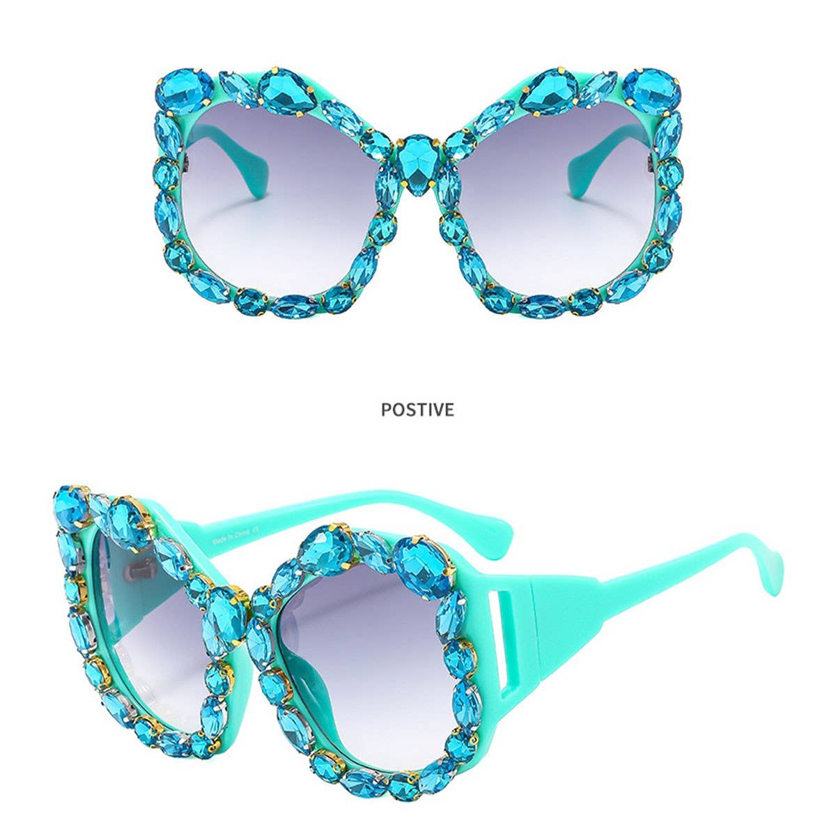 LARGE FRAME POLYGONAL HIGH-TECH SUNGLASSES