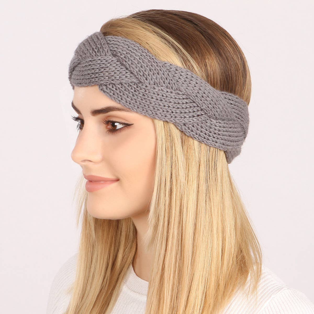 VINTAGE BRAID KNITTED HEADBAND