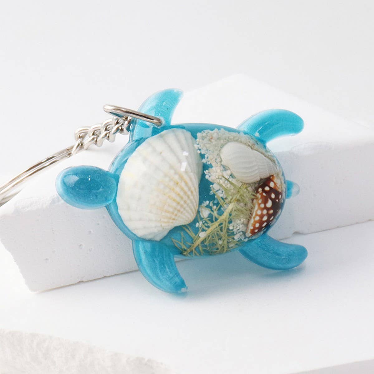 NEW SEASIDE CREATIVE TURTLE KEYCHAIN PENDANT