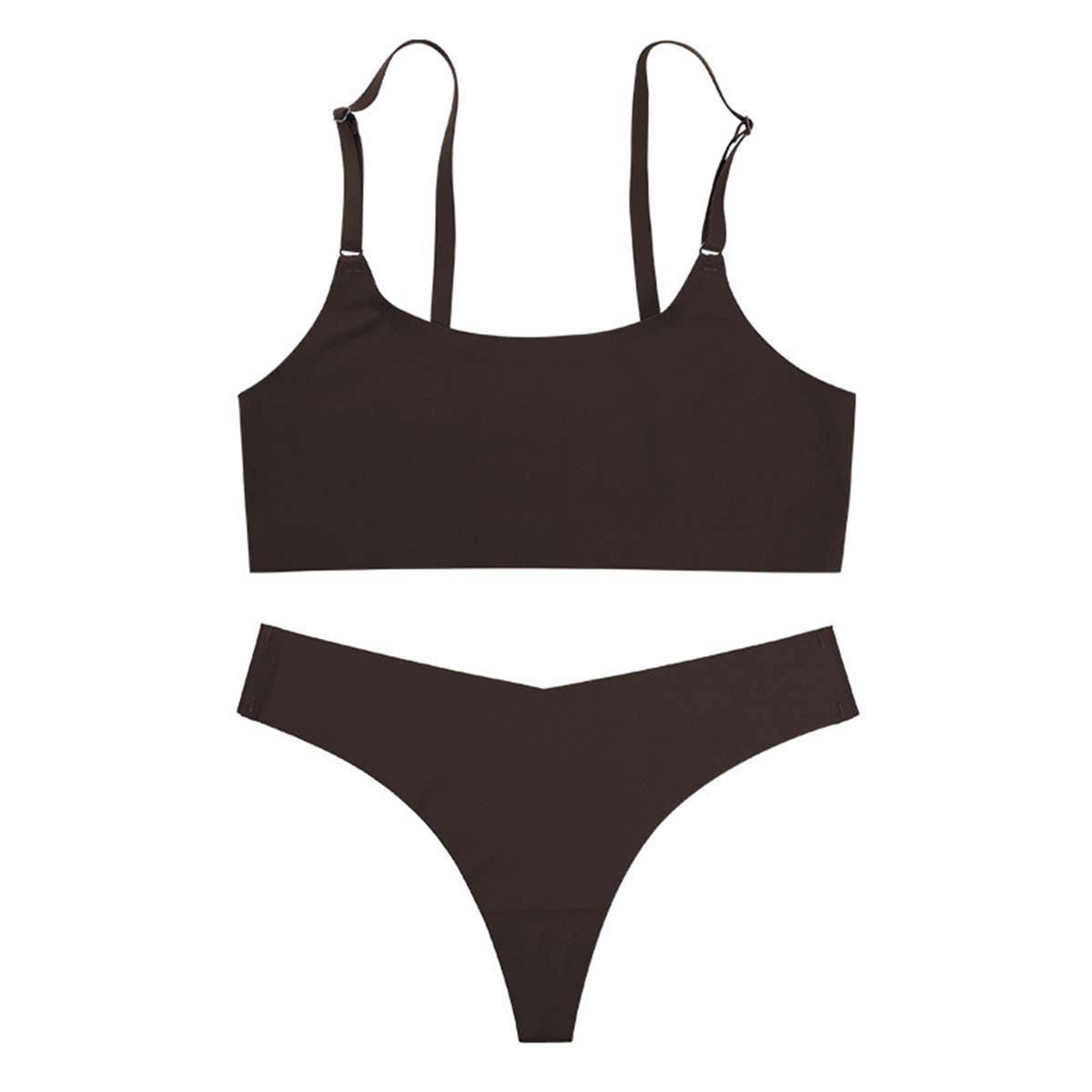 WOMEN PLUS SIZE T-UNDERWEAR BRA SET