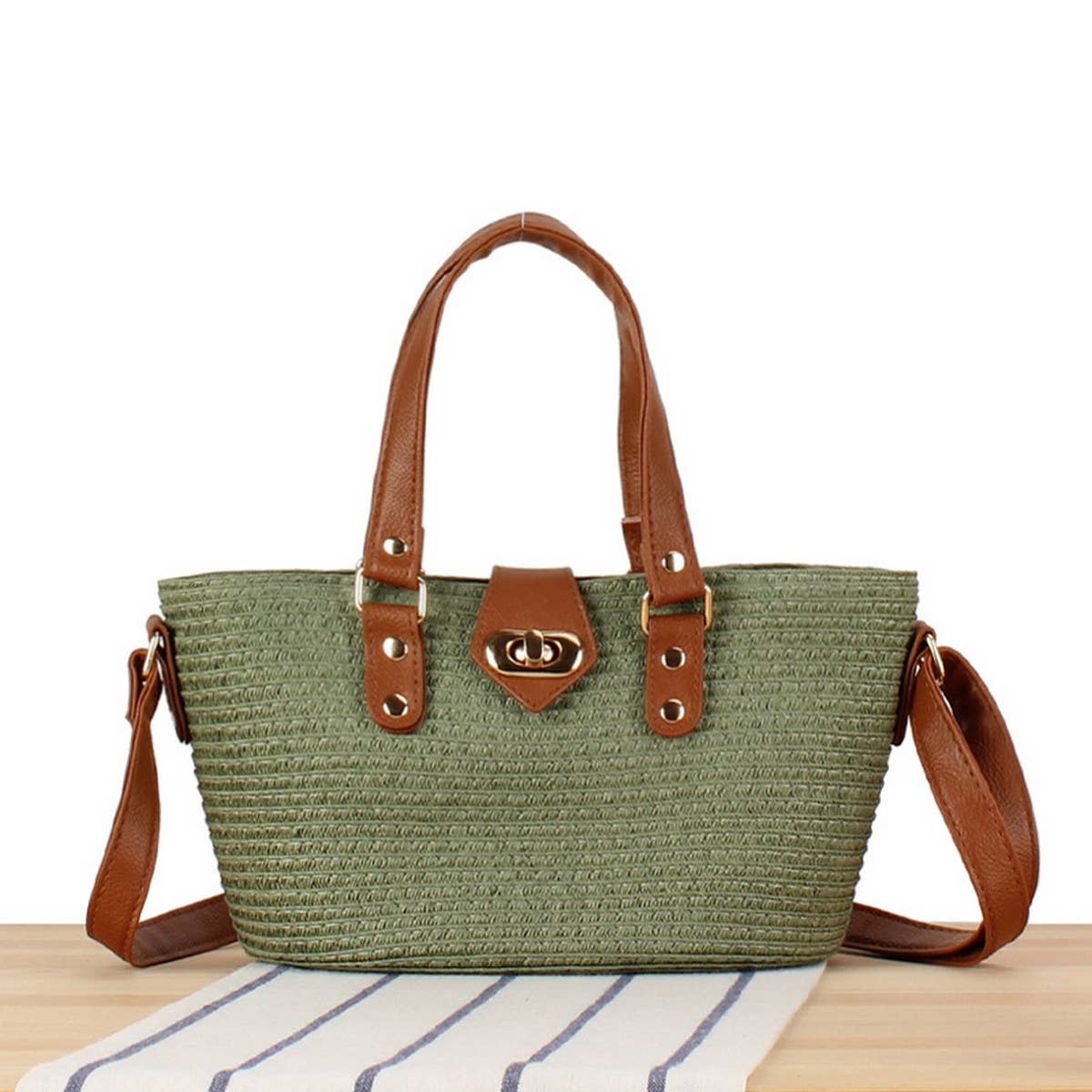 TRENDY SUMMER FASHION STRAW CROSSBODY BAG_CWAB2107