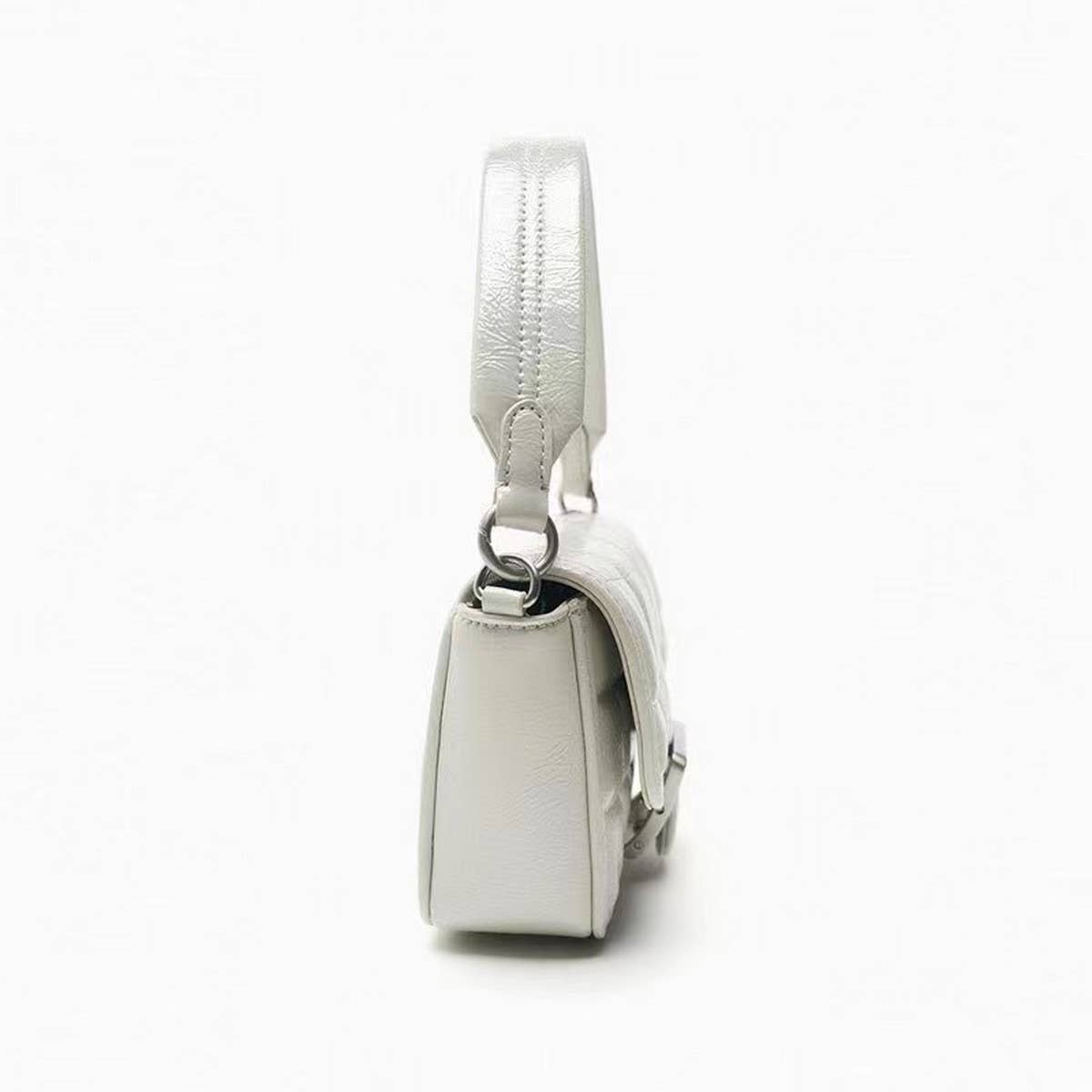 NEW VERSATILE MOTTLED LEATHER SHOULDER BAG_CWAB3437