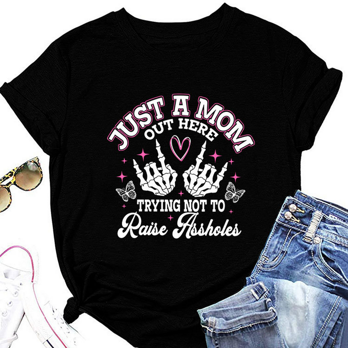 Casual Chic Women?™s Crew Neck Short Sleeve Tee_CWTTSL0497