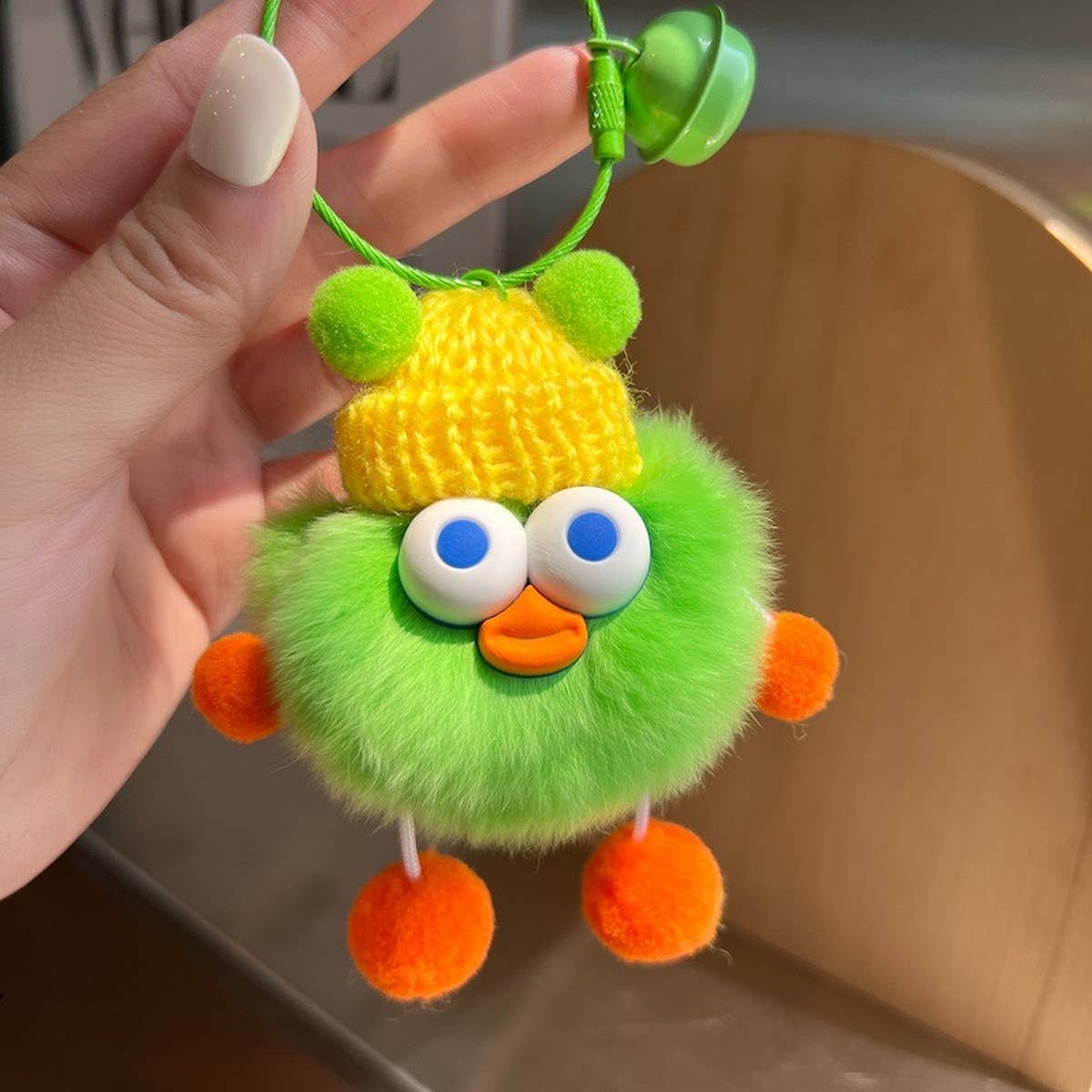 CWMM10412_CUTE  KEYCHAIN PLUSH TOY BAG CHARM