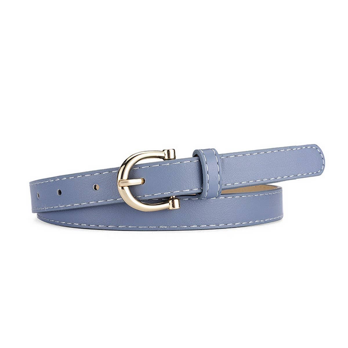 CWABE01253_THIN LEATHER BELT FOR WOMEN JEANS DRESS OUTFIT