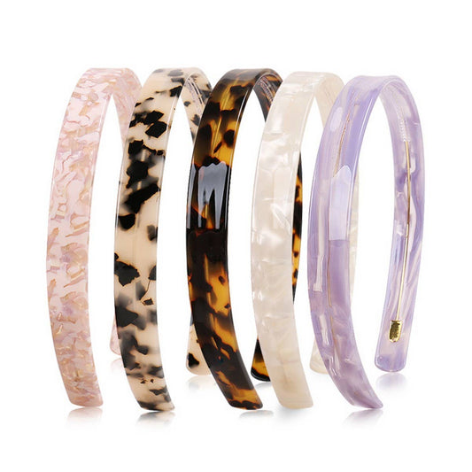 SIMPLE 1.5CM WIDE ACETATE HEADBAND HAIRACCESSORIES