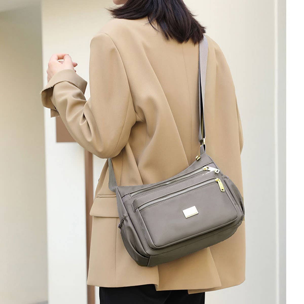 OXFORD CLOTH VERSATILE SHOULDER MESSENGER BAG_CWASC1765
