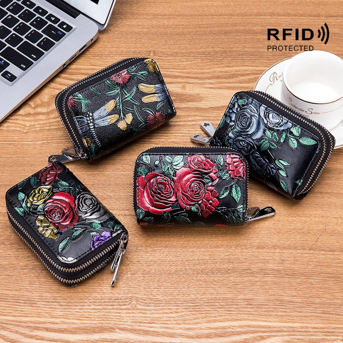 MULTIFUNCTIONAL PAINTING LARGE -CAPACITY CARD BAG_CWAB3868