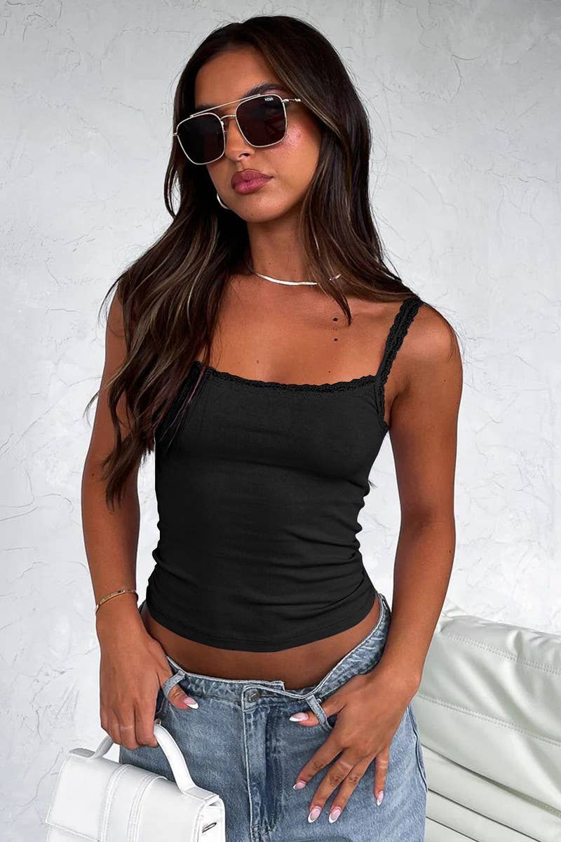 CWTTSL0459_SUMMER SEXY ALL-MATCH SLIM HOT GIRL CAMISOLE
