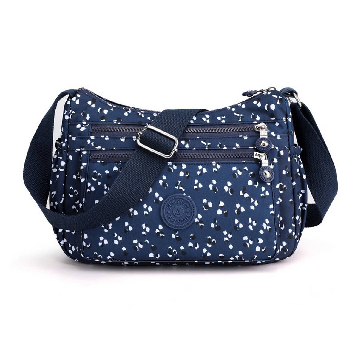 SIMPLE AND ELEGANT NYLON CROSSBODY SHOULDER BAG