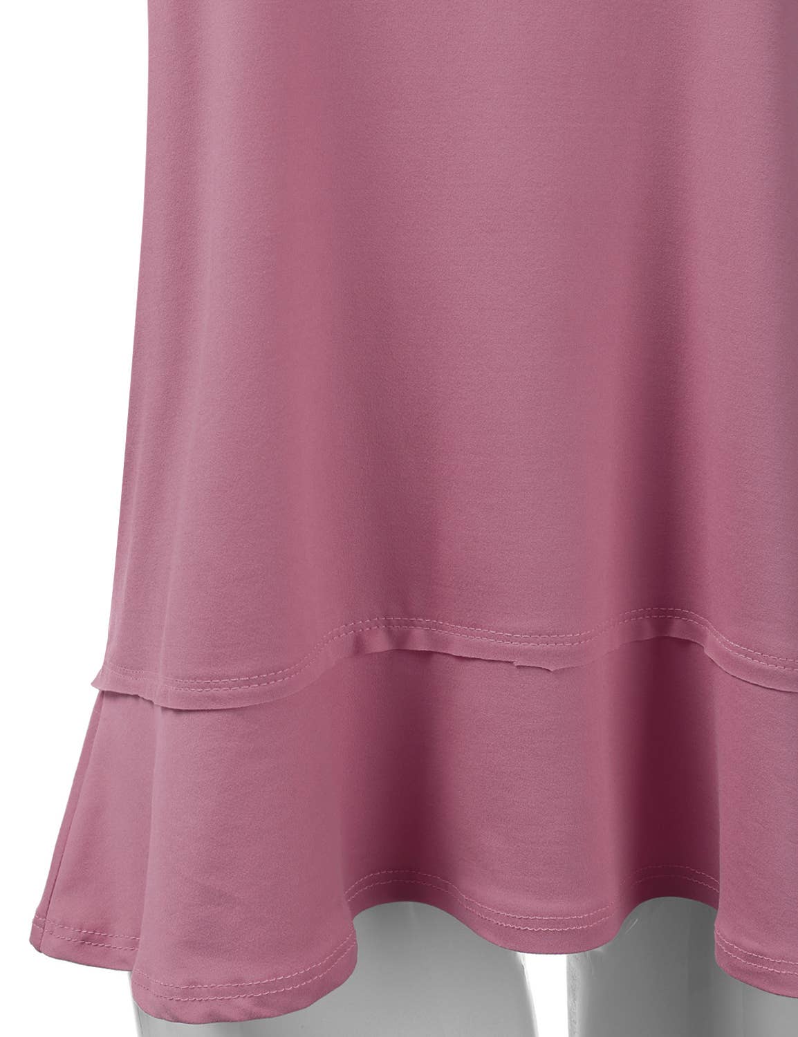 CWTTS681-P_Casual Tshirt V Neck Short Sleeve Loose blouse