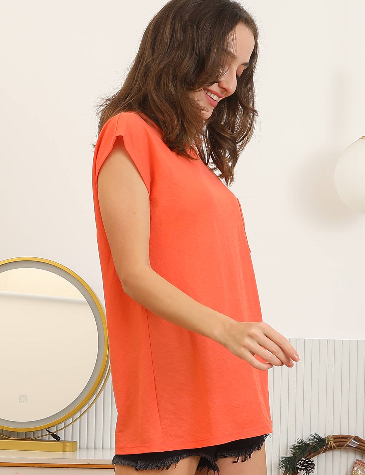 CWTTSL198_Round neck Sleeveless Knit Top