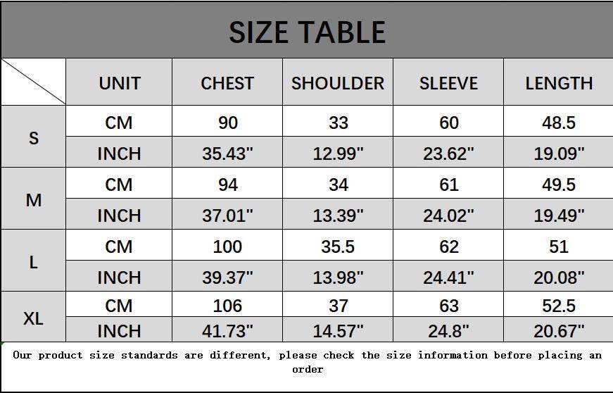 Casual single - breasted short -long sleeved top