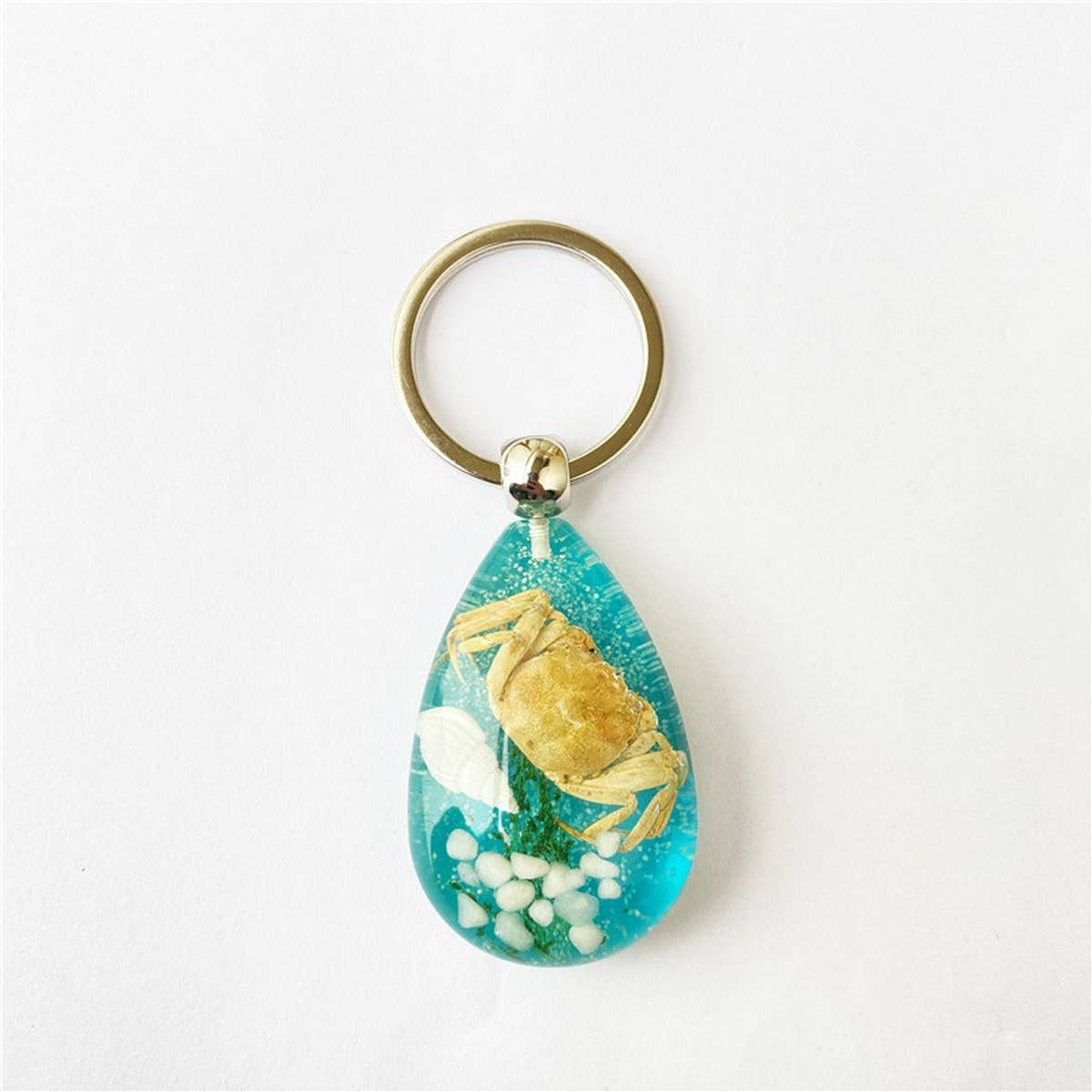 NEW LUMINOUS CRAB OCEAN CAR KEYCHAIN PENDANT