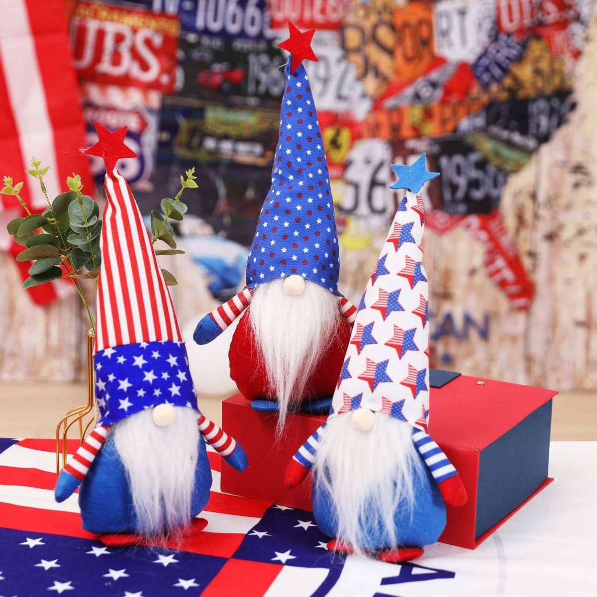 CWMM9494_INDEPENDENCE DAY FIVE-POINTED STAR FACELESS DOLL