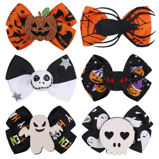 CHILDREN'S HALLOWEEN FUNNY HAIR CLIPS