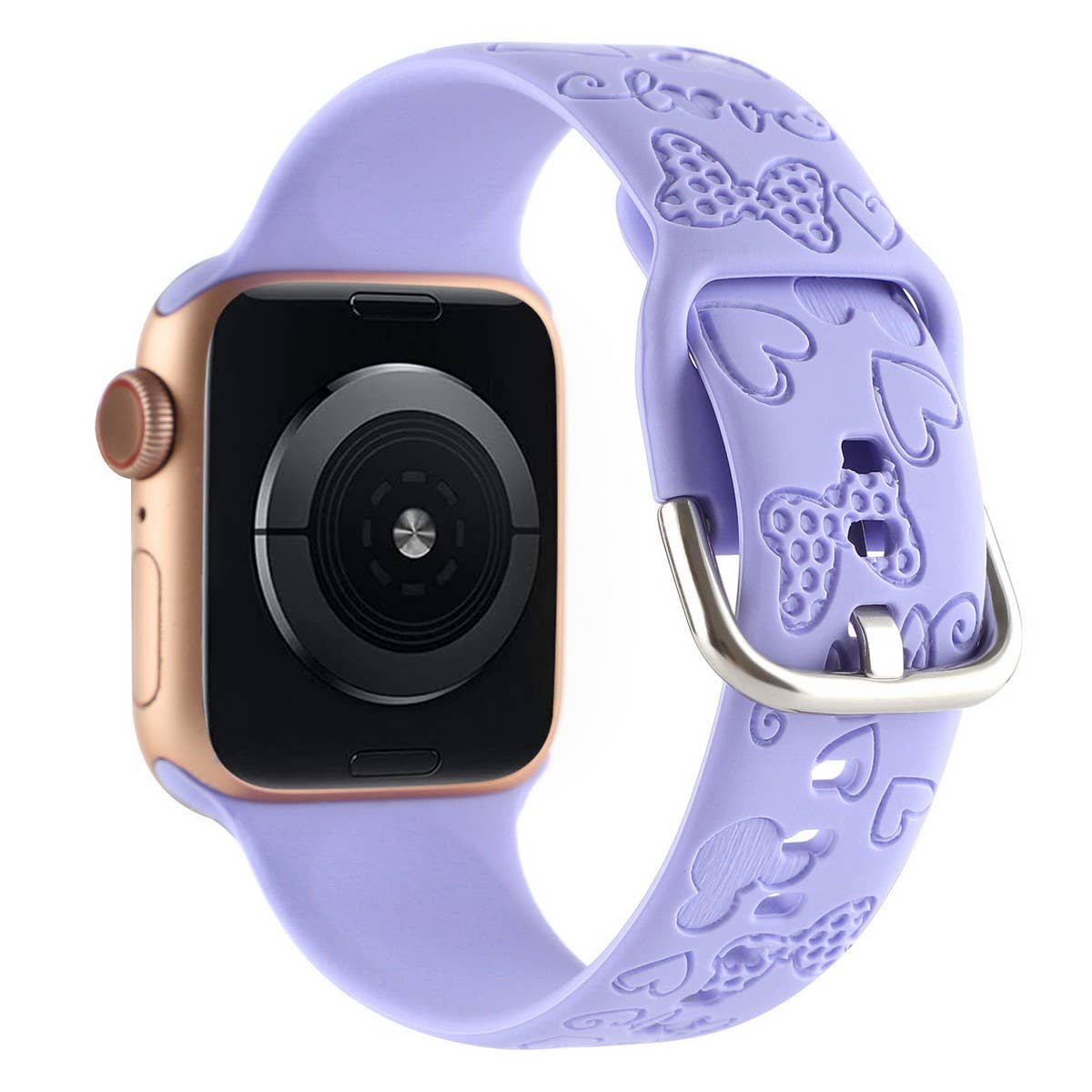 IWATCH8-1 ENGRAVED SILICONE APPLE WATCH9 STRAP