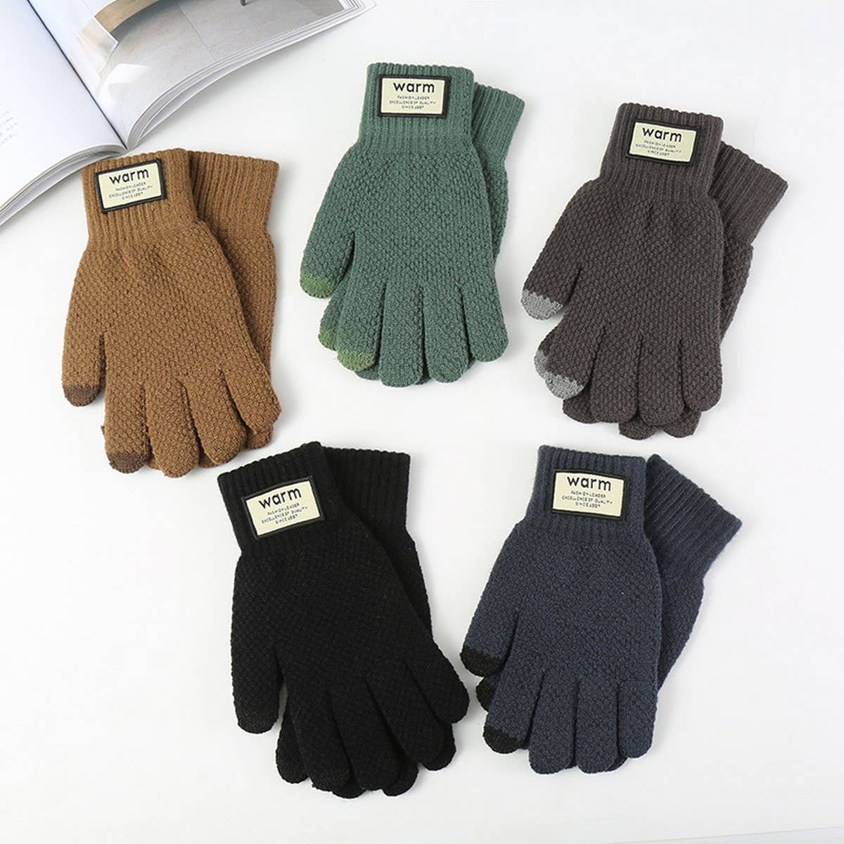 CWAG00562_MEN WINTER TOUCHSCREEN GLOVES