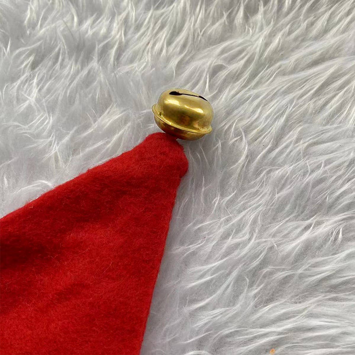 CWAH0741_Christmas Non-Woven Fabrics Bell Santa Hat