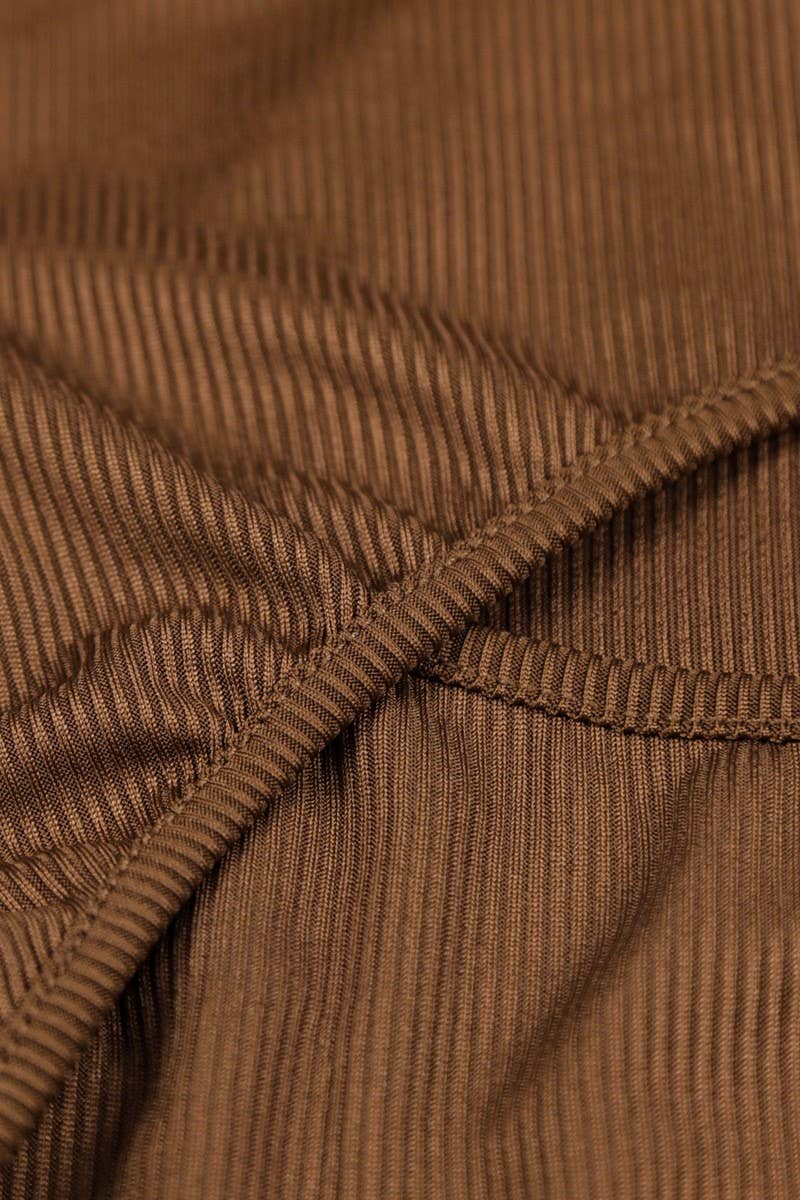 CWDSD10789_SEXY CHEST CUTOUT LONG SLEEVE DRESS