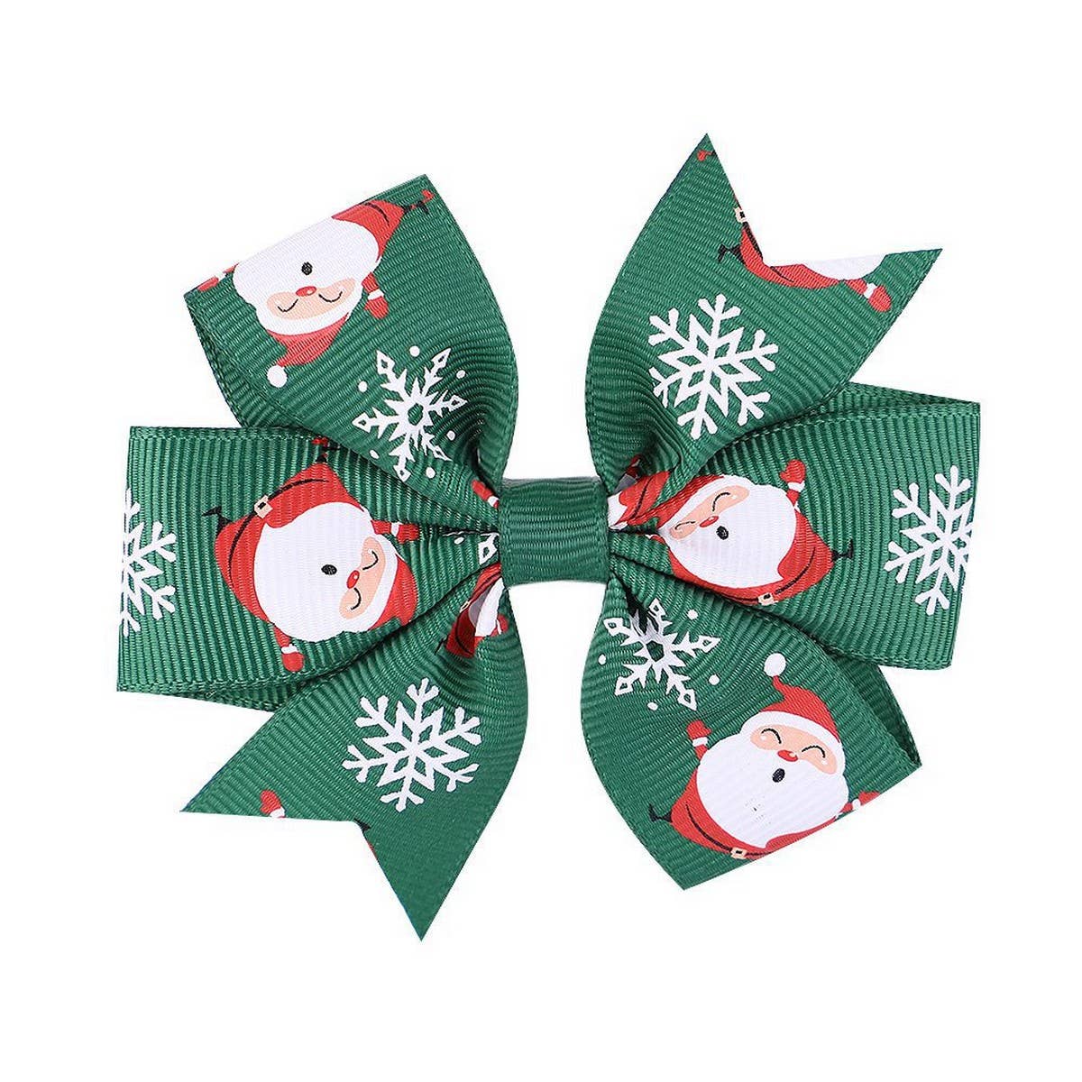 Christmas Bow Hairpin for Girls ? Snowman