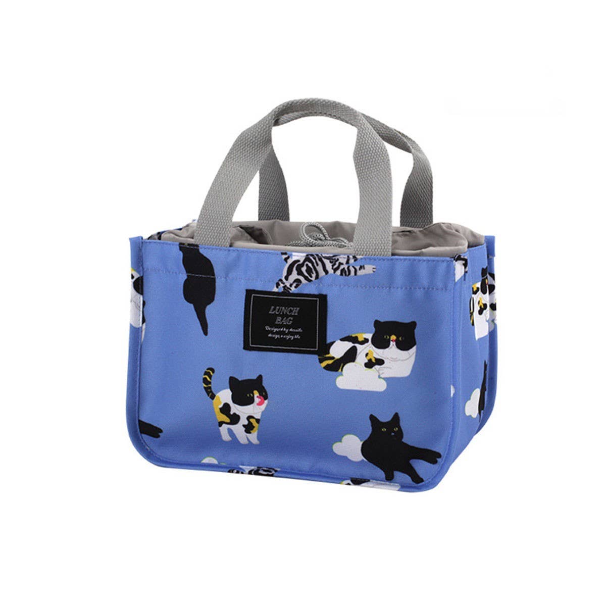 CASUAL PICNIC INSULATED DOUBLE LAYER BENTO BAG_CWAB1824