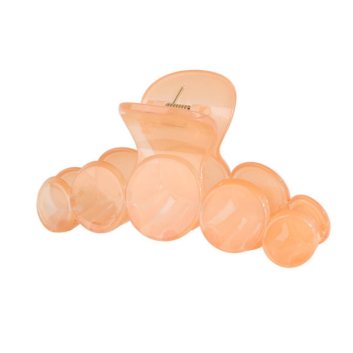 CWAHA07442_FIVE LOOP HAIR CLAW CLIP FOR WOMEN UPDO