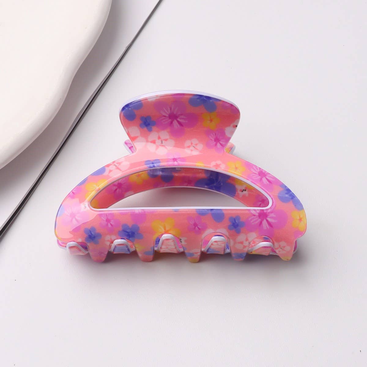 CWAHA1415_PLANTS FLOWERS HAIR CLAW CLIP