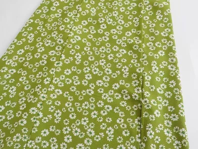 Cinched waist printed halter sleeveless dress