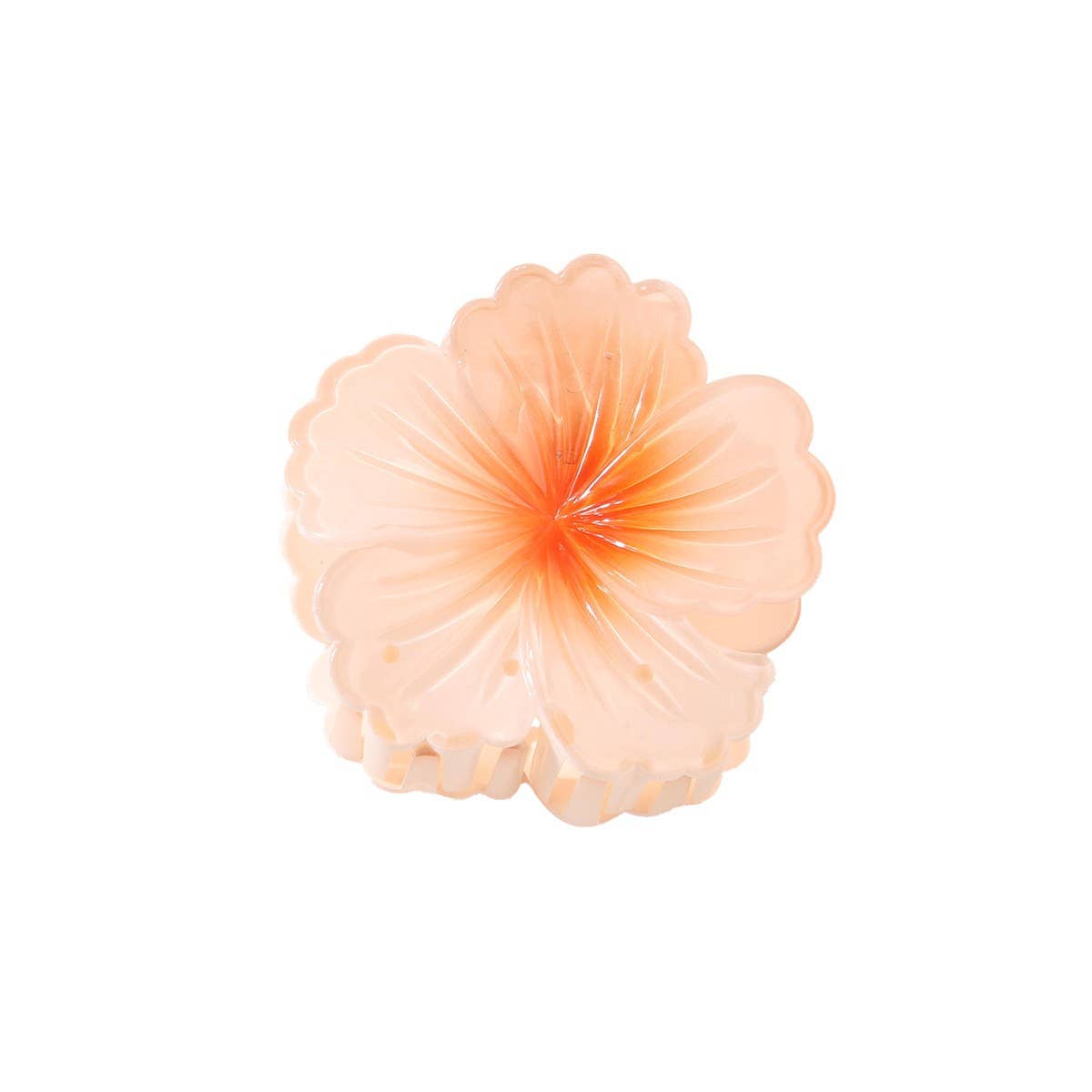 Gradient Flower Hair Claw - Elegant Summer Style