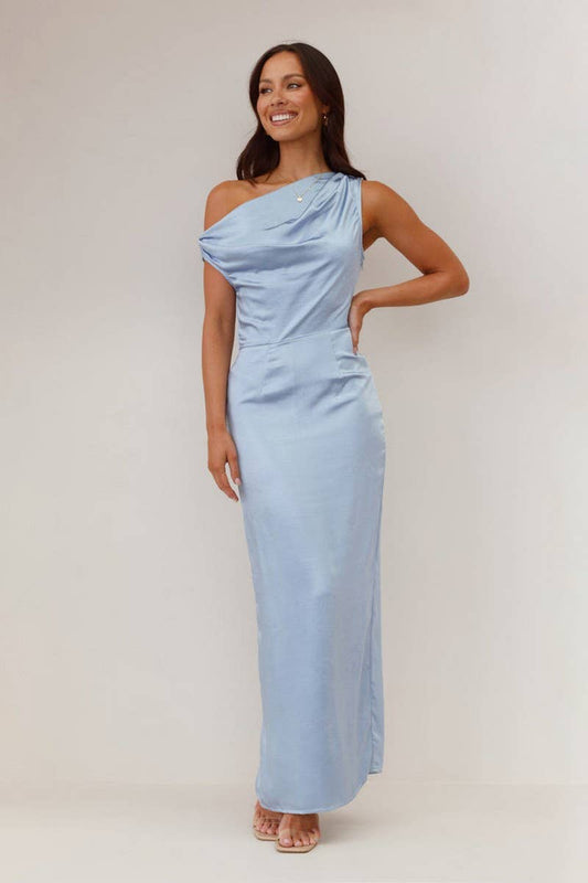 CWDMD5561_SLEEK SOLID BODYCON SLEEVELESS MIDI DRESS