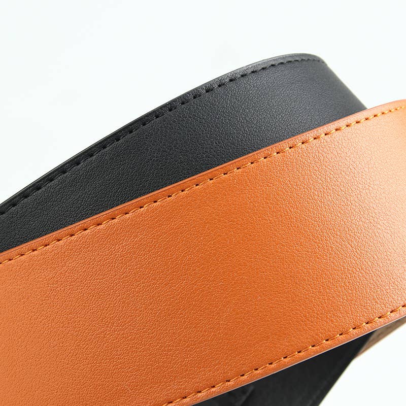Fashionable versatile and high-end wide belt