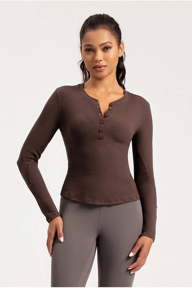 CWTBLL2921_MODAL SPORTS YOGA WEAR T-SHIRT TOP