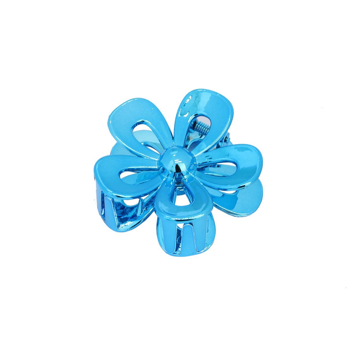 Gold Silver Egg Flower Large Hair Claw Elegant