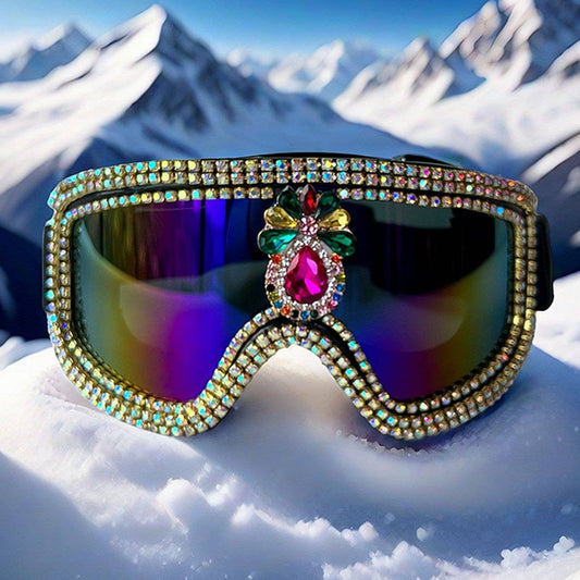 LARGE FRAME COLOR FILM WINDSHIELD GOGGLES