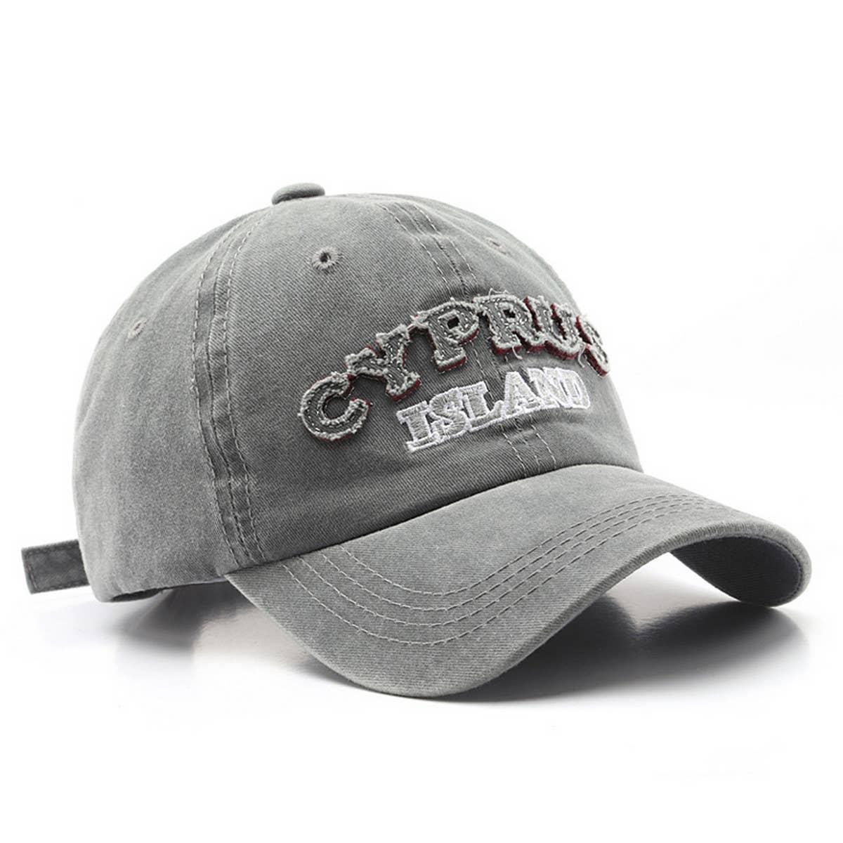 CWAH3226_LEISURE CURVED EAVE EMBROIDERED BASEBALL CAP