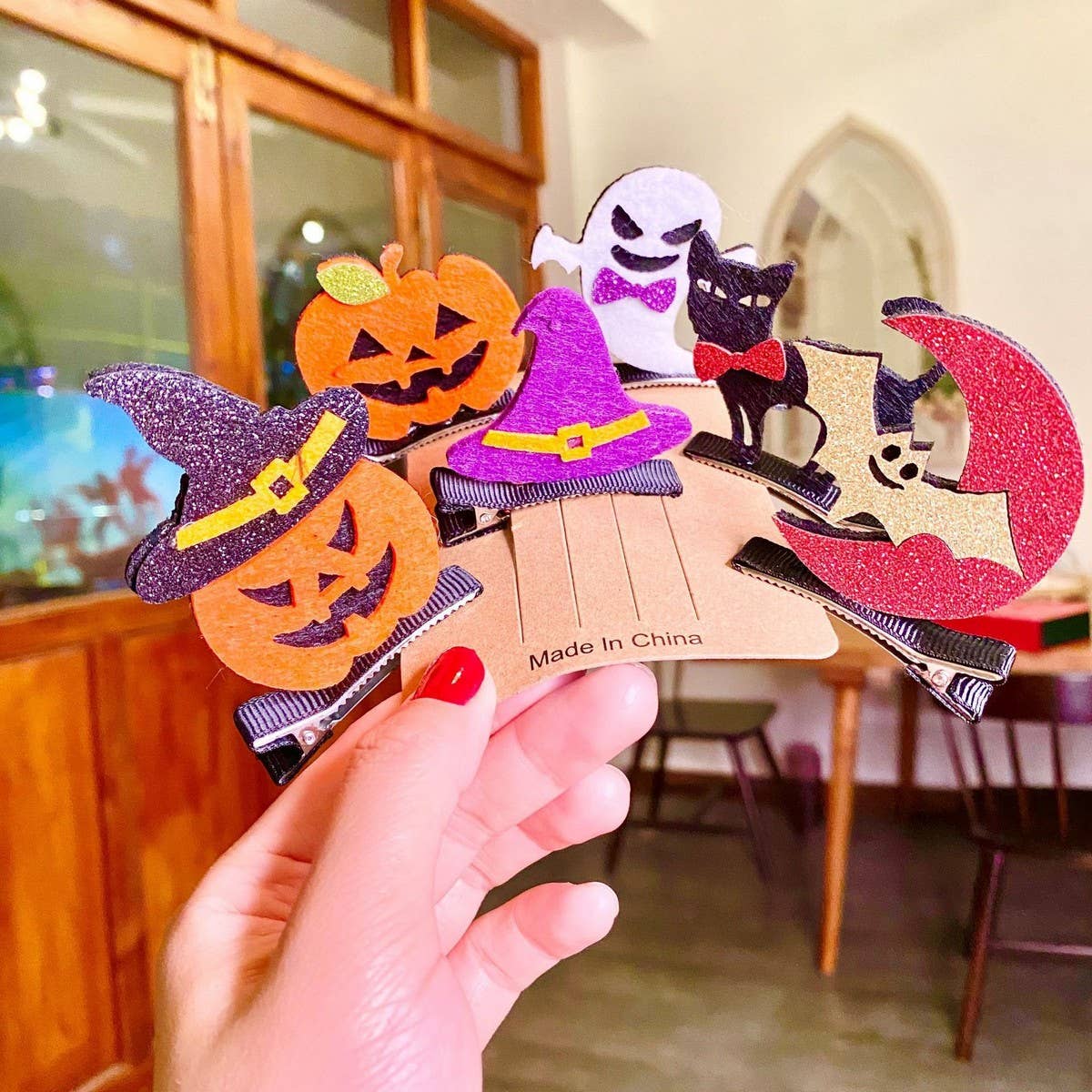 CREATIVE AND CUTE HALLOWEEN COSTUME 3D HAIRPIN