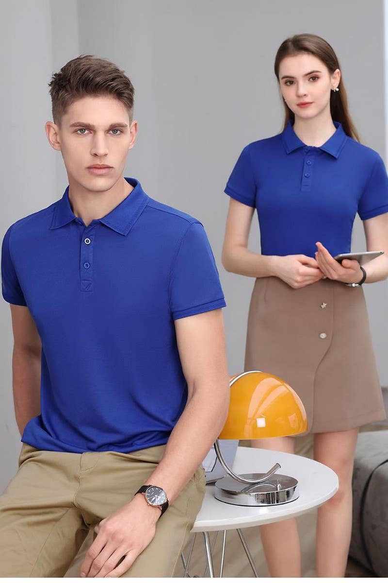CWTBLS02429_WORKWEAR COLLARED SHORT SLEEVE POLO T-SHIRT