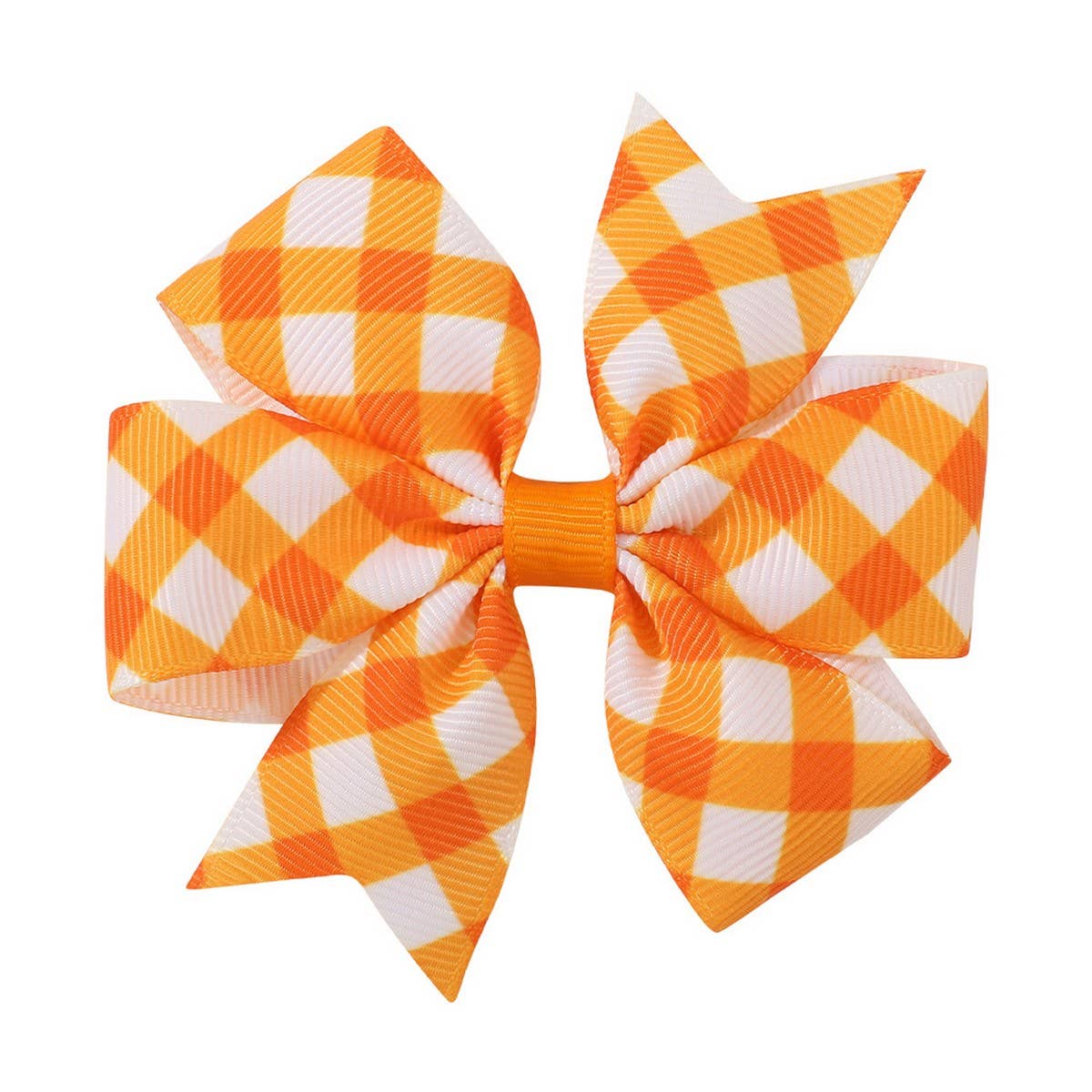 Thanksgiving Turkey Pumpkin Tail Hair Clip