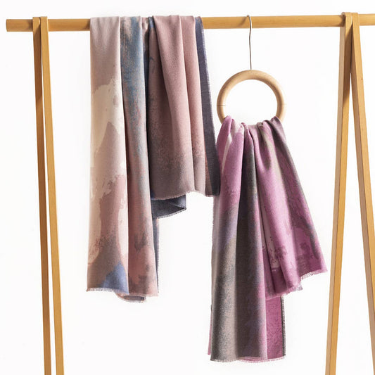 Ethnic Wave Pattern Scarf ??Soft Winter Wrap_CWASC0469
