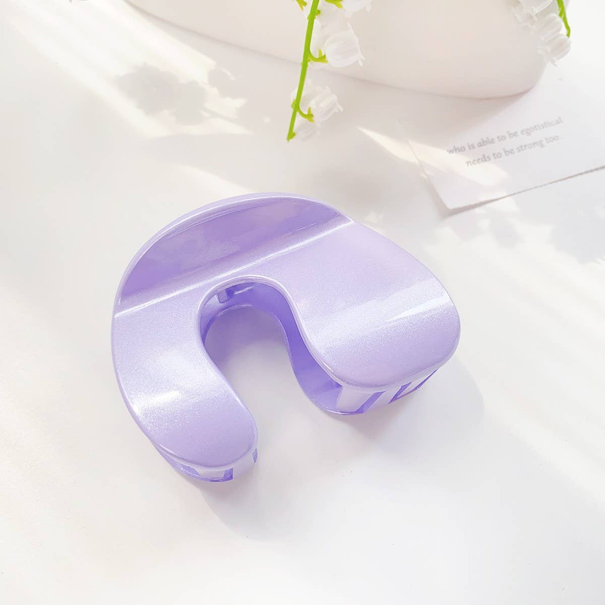 CANDY COLOR ARCHED FASHIONABLE AND GENTLE HAIRPIN_CWAHA1484