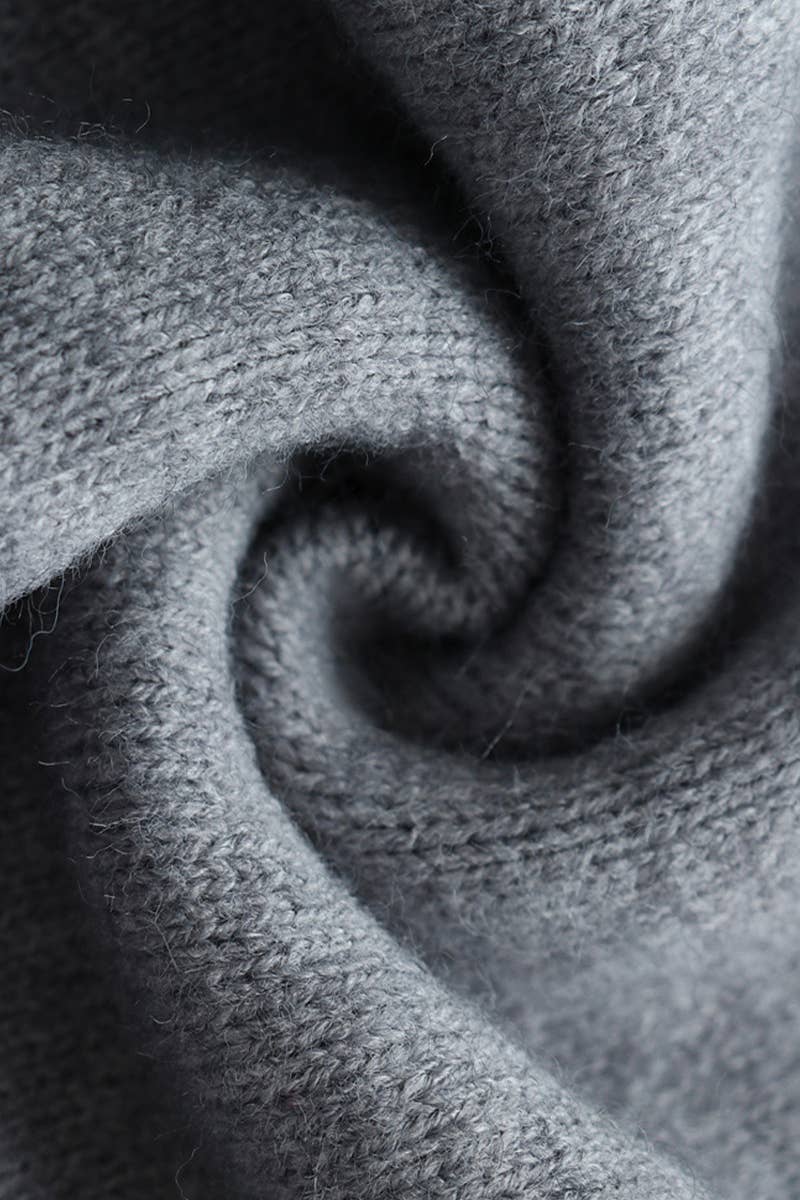 CWOSWL611  Turtle Neck Long Sleeve Pullover Sweater