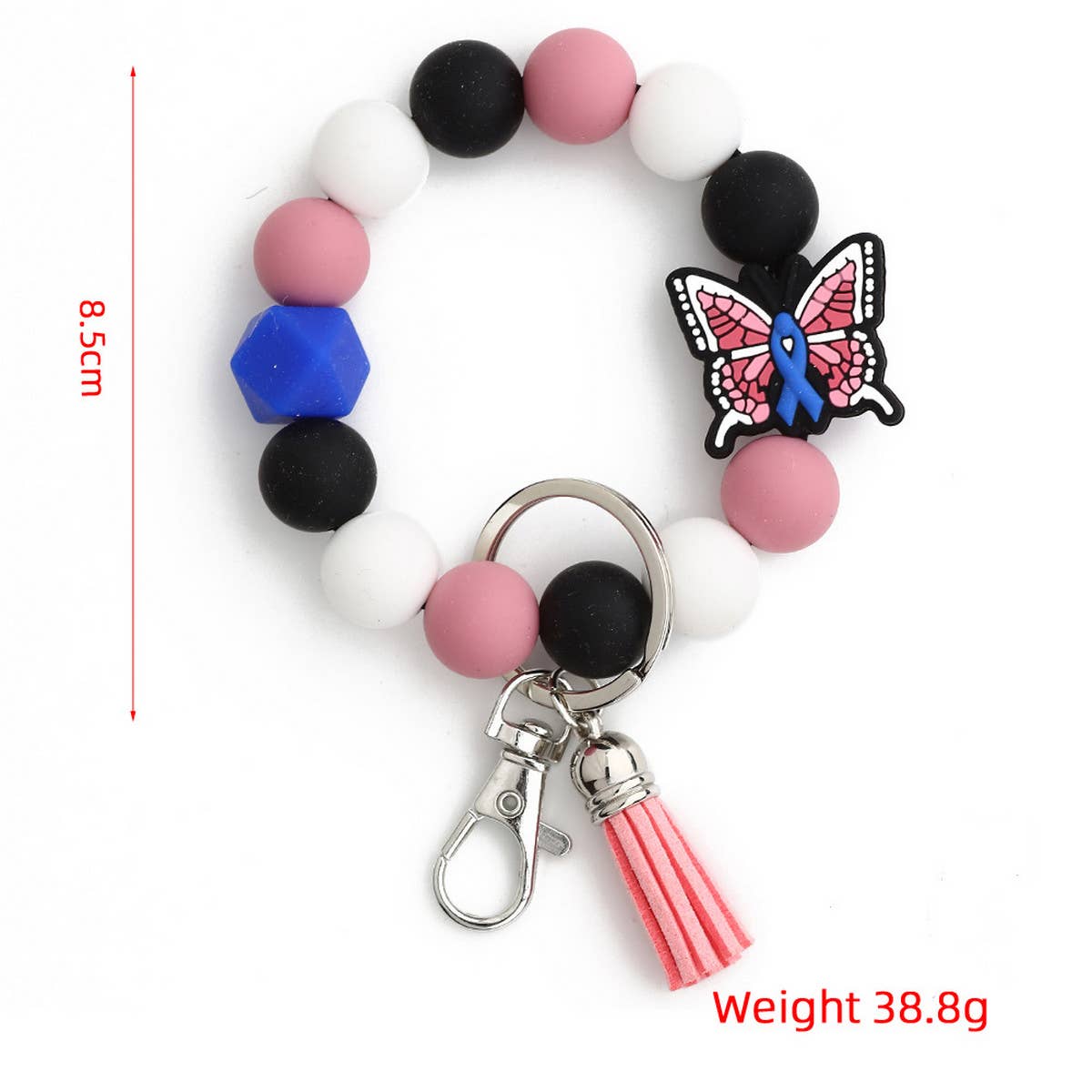 NEW ARRIVAL CARTOON ELK BUTTERFLY KEYCHAIN