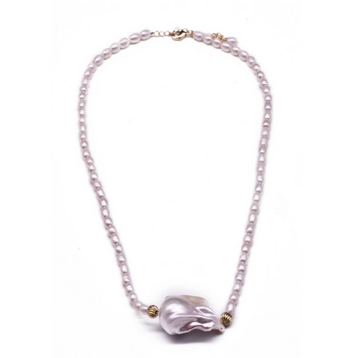HIGH-END FASHION HANDMADE PEARL NECKLACE SET