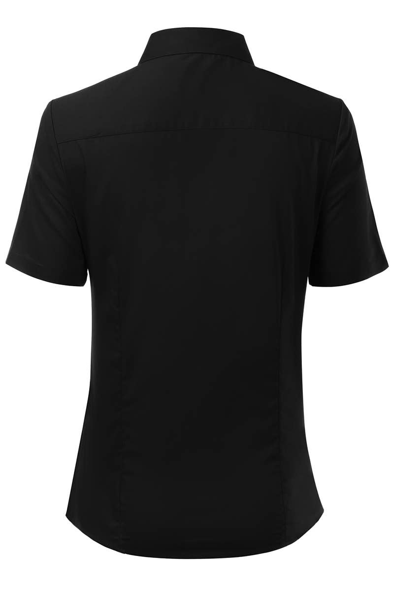 CWTSTS118-P_Slim Classic Short Sleeve Bttn Down Collar Shirt